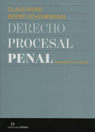 Manual De Derecho Procesal Penal El Jurista Ediciones Jur Dicas