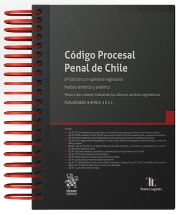 Código Procesal Penal de Chile 2025 5ª Edición