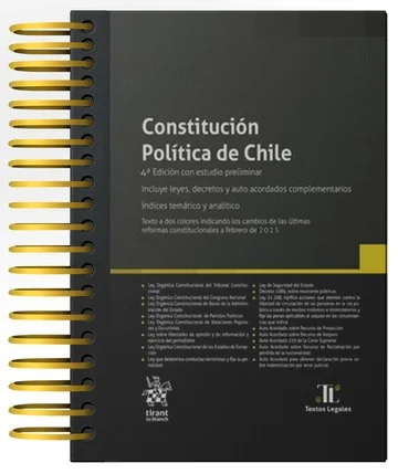 Constitución Política de Chile 2025 4ª Edición