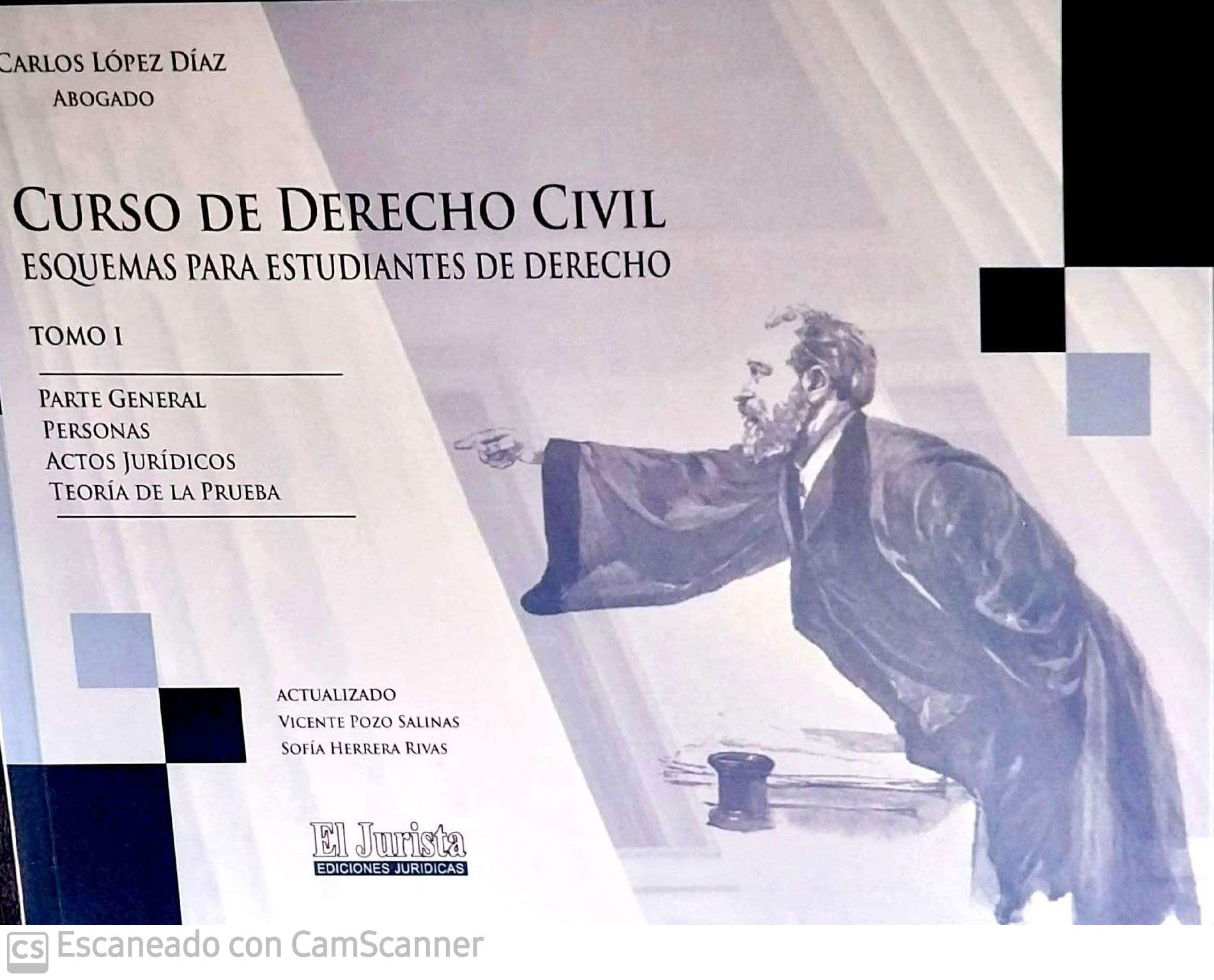 Curso de Derecho Civil Esquemas para Estudiantes de Derecho  Tomo I