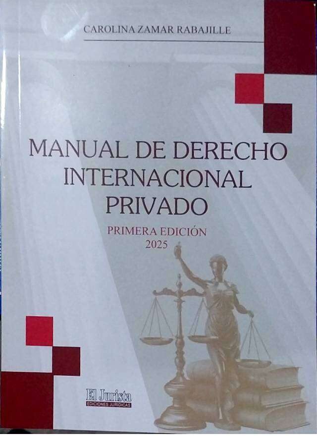 MANUAL DE DERECHO INTERNACIONAL PRIVADO