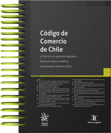 Código de Comercio de Chile 2025
