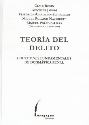 Teoría del Delito, Cuestiones Fundamentales de Dogmática Penal