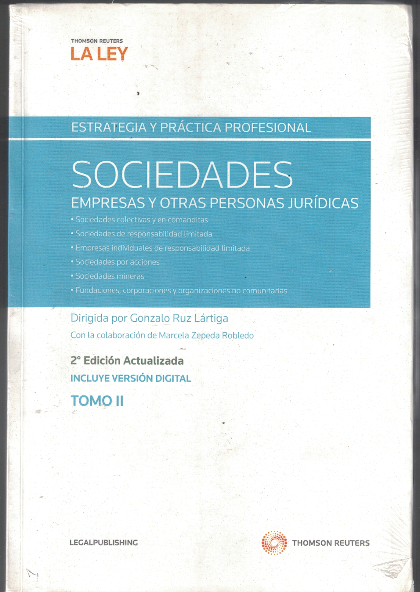 SOCIEDADES, Empresas y Otras Personas Jurídicas. Tomo II