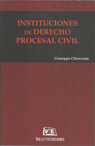 Instituciones de Derecho Procesal Civil 3 Tomos