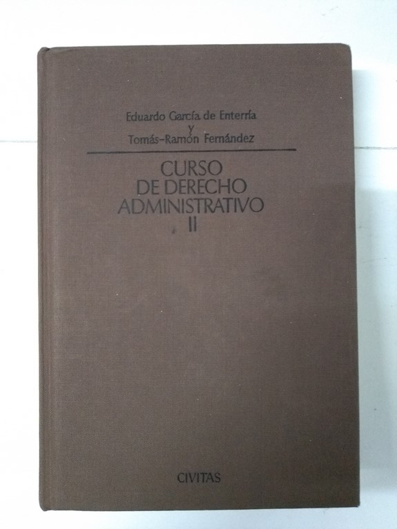 Curso de Derecho Administrativo II