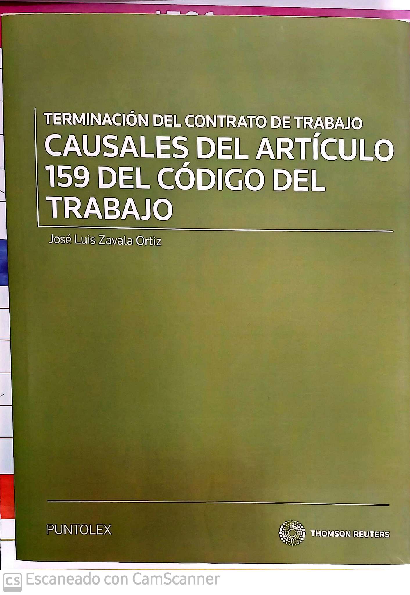 Terminación del Contrato de Trabajo Causales del Articulo 159 del código del trabajo