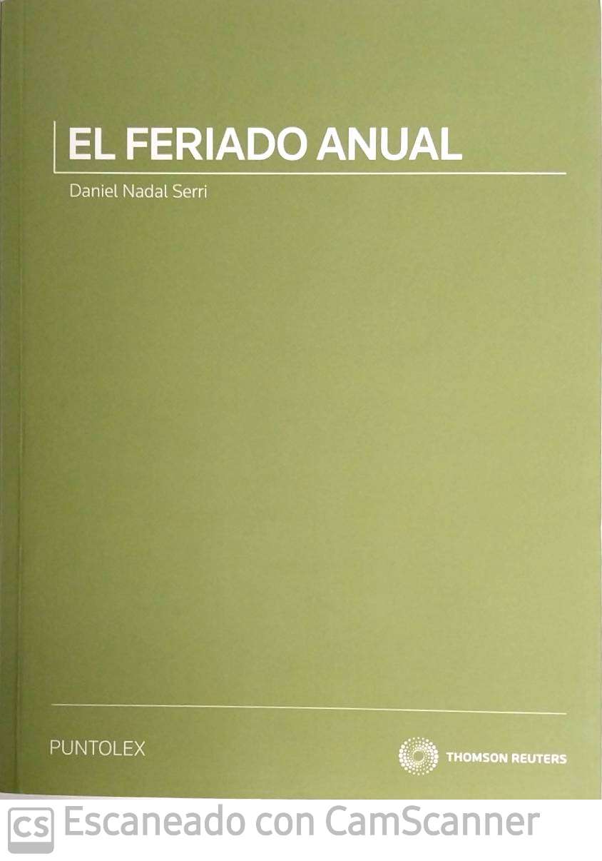 EL FERIADO ANUAL