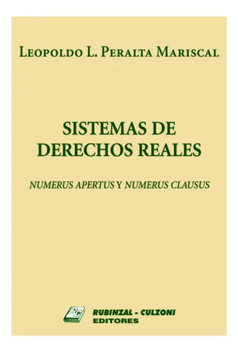 SISTEMA DE DERECHO REALES