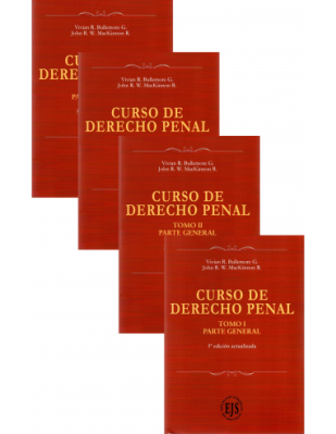 Curso de Derecho Penal 4 tomos, Parte General, 5° Edición Actualizada