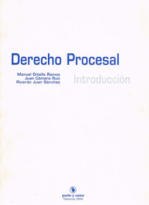 DERECHO PROCESAL- Introducción ( poco uso)