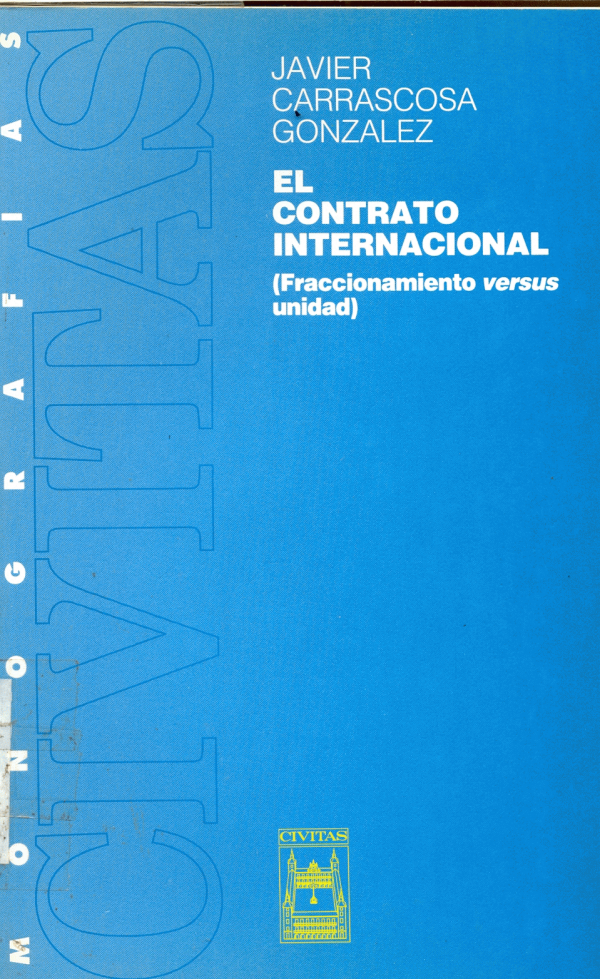 El contrato internacional