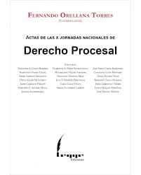 ACTAS DE LAS X JORNADAS NACIONALES DE DERECHO PROCESAL