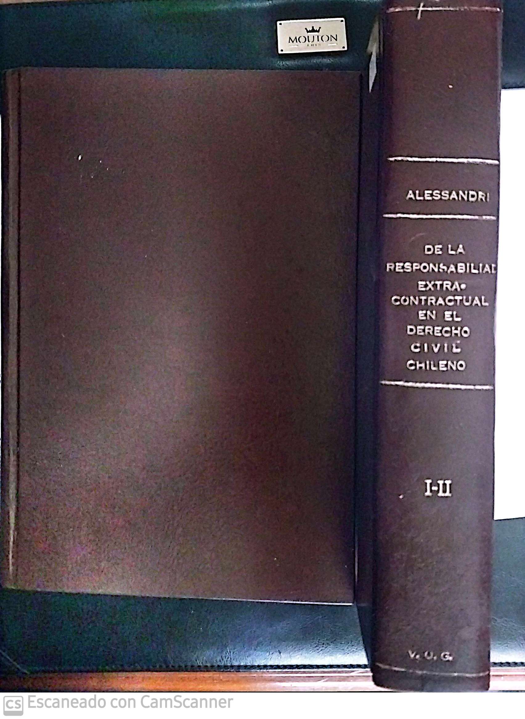 De La Responsabilidad Extra-contractual en El Código Civil Chileno- Tomo I- II