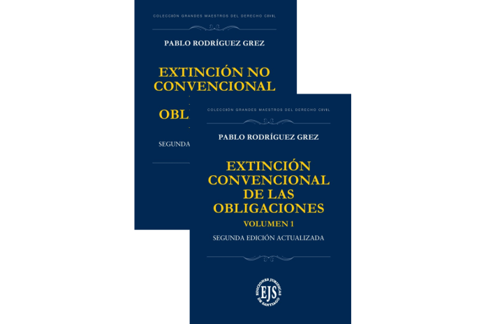EXTINCIÓN CONVENCIONAL Y NO CONVENCIONAL DE LAS OBLIGACIONES - VOLÚMENES I Y II