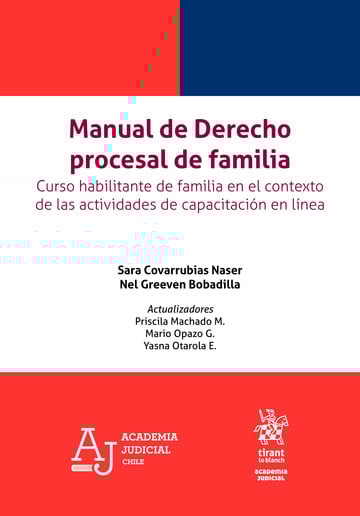 Manual de Derecho procesal de familia. Curso habilitante de familia en el contexto de las actividades de capacitación en línea
