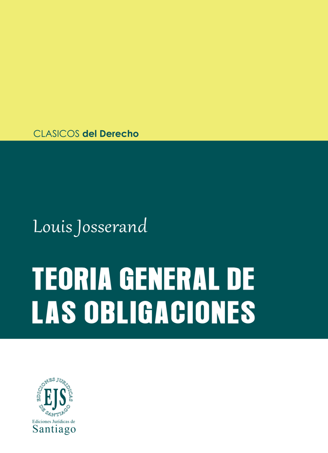 Teoría General de las Obligaciones
