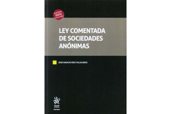 LEY COMENTADA DE SOCIEDADES ANÓNIMAS