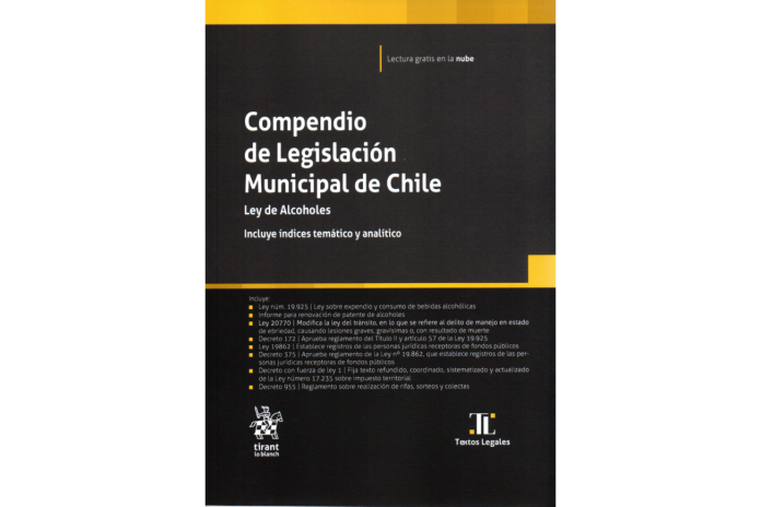 COMPENDIO DE LEGISLACIÓN MUNICIPAL DE CHILE - LEY DE ALCOHOLES
