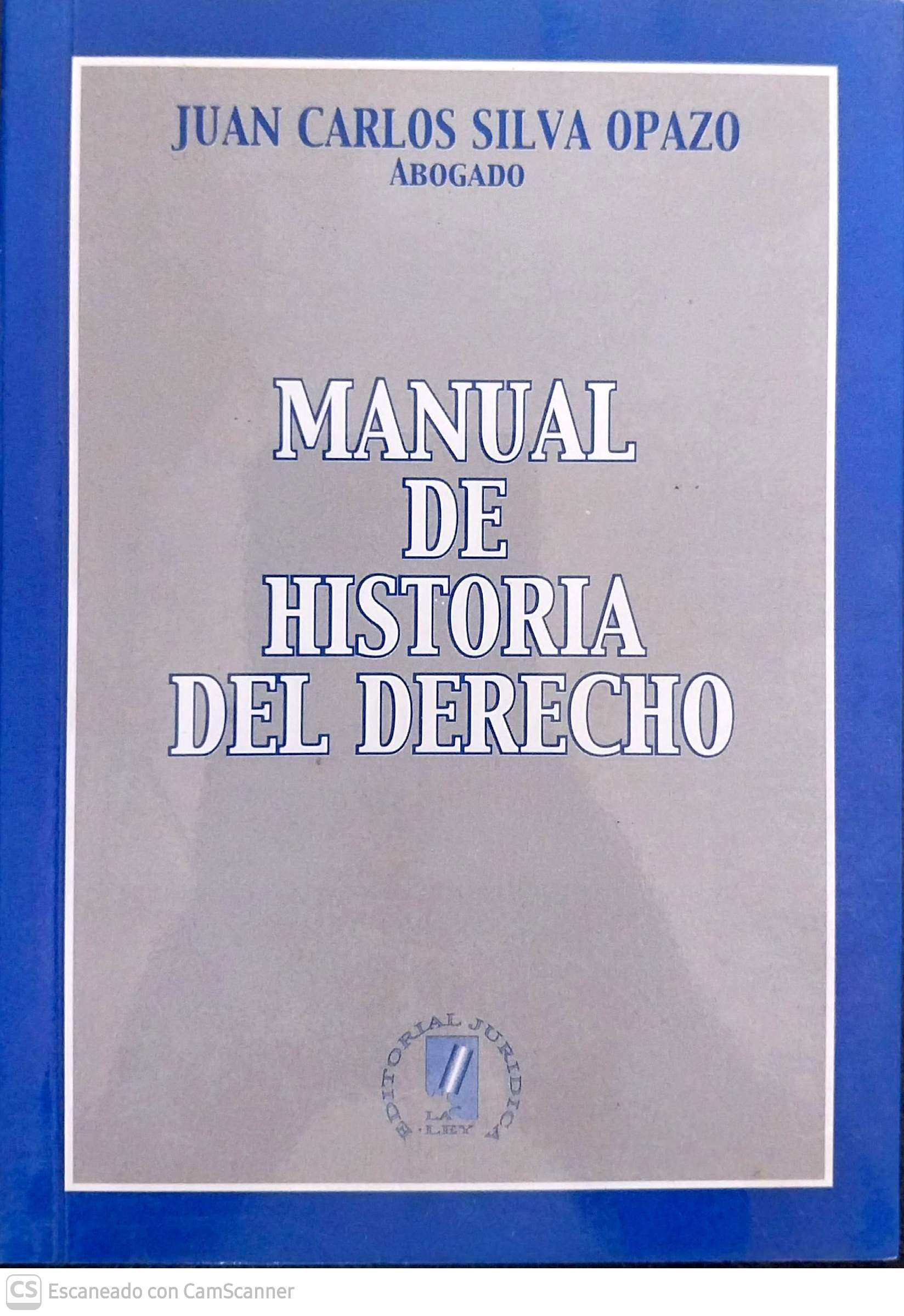 Manual de Historia del Derecho
