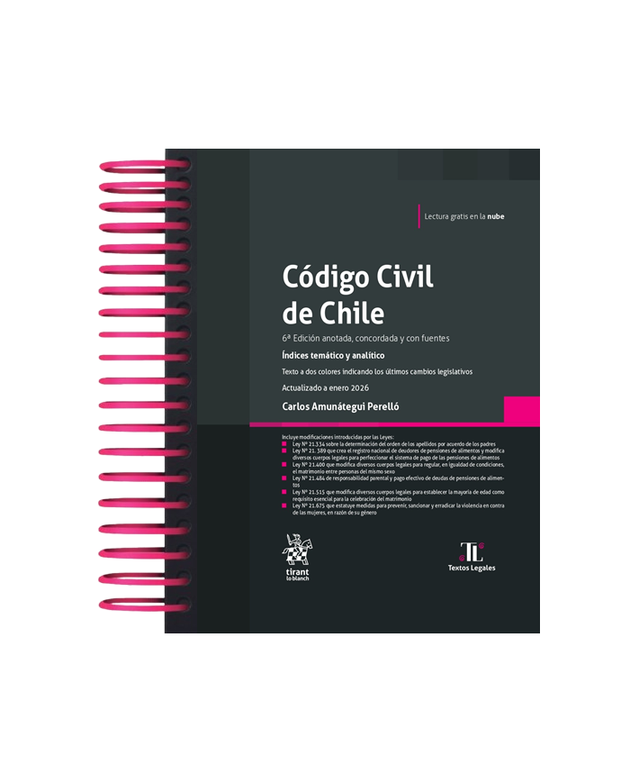 CÓDIGO CIVIL DE CHILE 2026