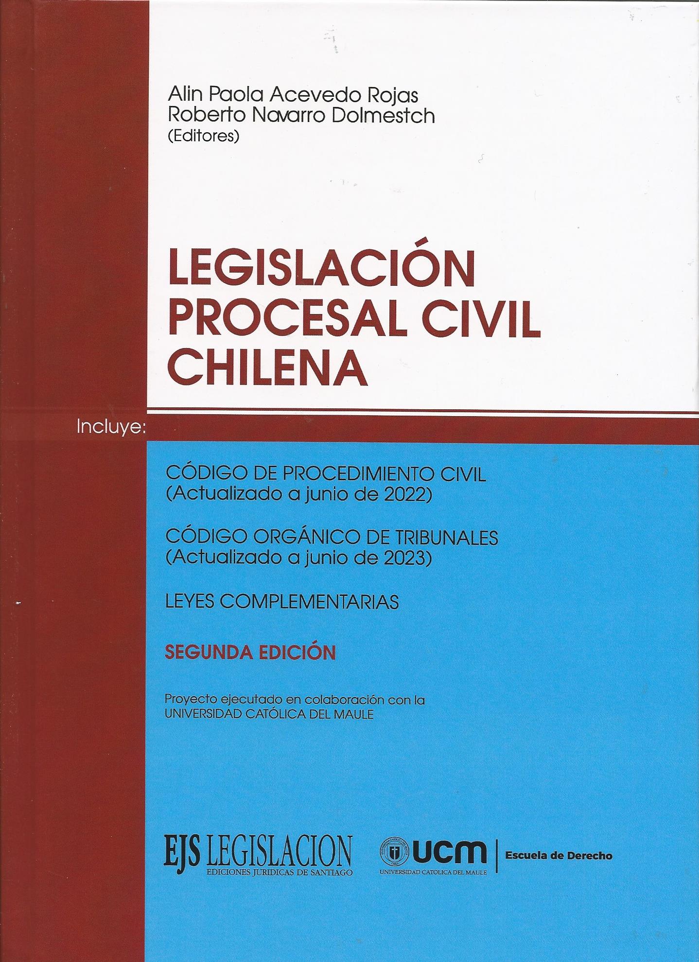 Legislación Procesal Civil Chilena