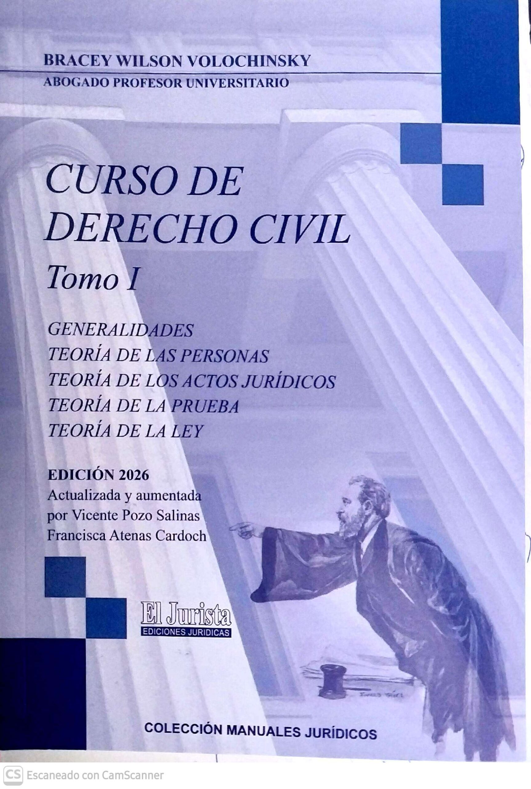 CURSO DE  DERECHO CIVIL - Tomo I