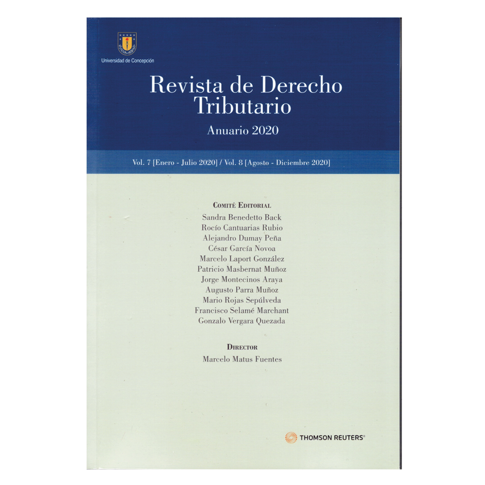 REVISTA DE DERECHO TRIBUTARIO – ANUARIO 2020