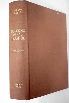 Derecho Penal Español