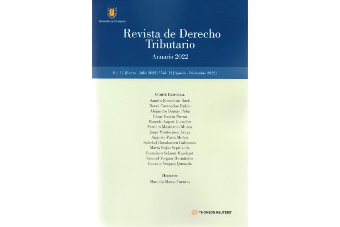 REVISTA DE DERECHO TRIBUTARIO - ANUARIO 2022